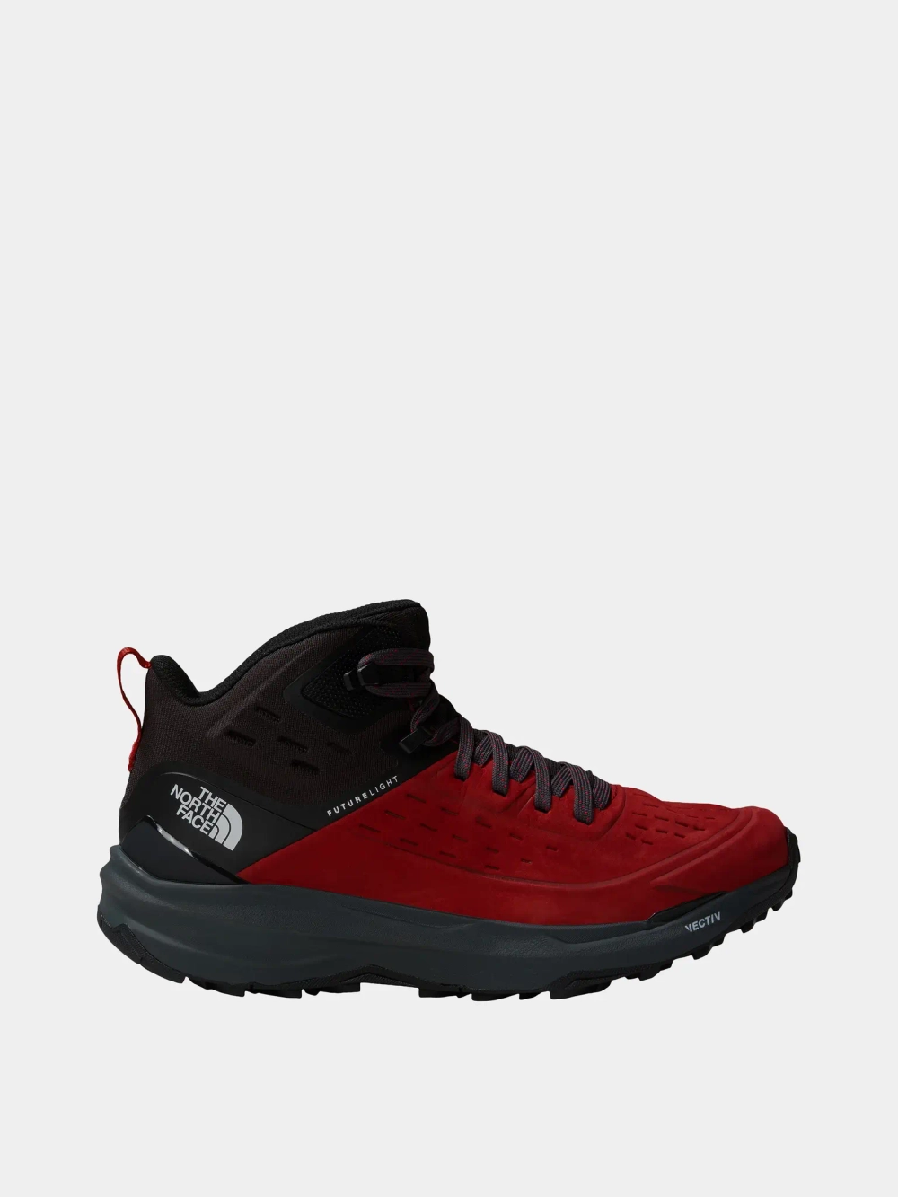 Мужские кроссовки THE NORTH FACE M VECTIV EXPLORIS 2 MID FUTURELIGHT LTHR IRON RED/TNF BLACK