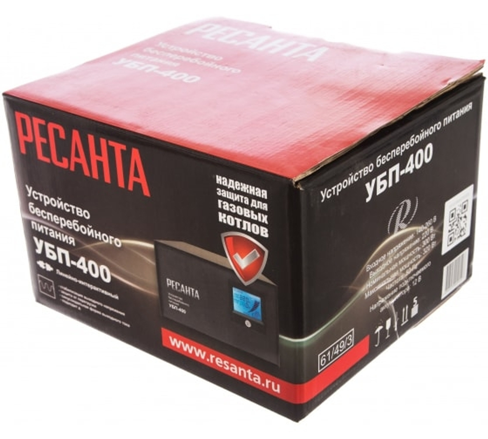 Устройство бесперебойного питания Ресанта УБП-400