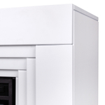 Каминокомплект Real Flame Stanley 26 WT с очагом Moonblaze Deluxe Brass