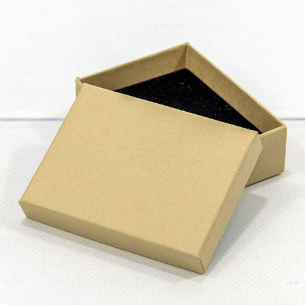 Коробка Ювелирная 7х9х2.8 см (Крафт)