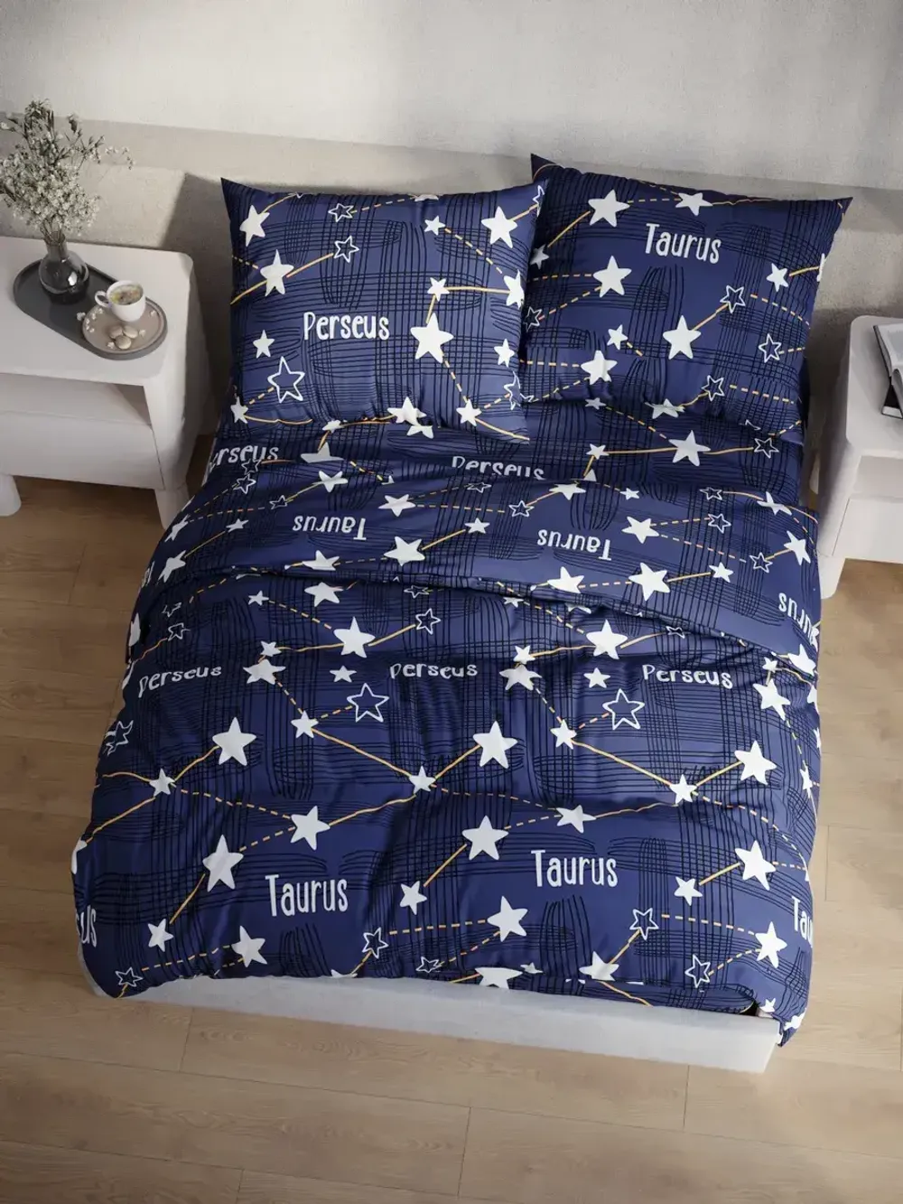 Наволочка комплект 2шт Полисатин Мечта "Perseus" 50x70 см на молнии