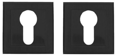 Накладка-квадро на цилиндр (Черный матовый)