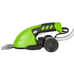Садовые ножницы аккумуляторные Greenworks Арт. 1600207, 3,6V со встроенным аккумулятором 2 Aч и телескопической ручкой