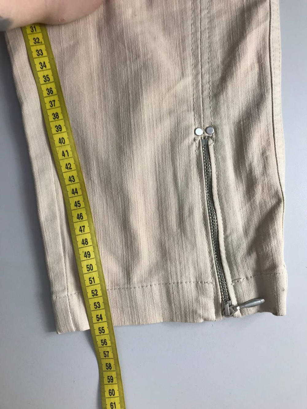 Брюки Brandtex светлые, маркировка 36, визуально 42 размер