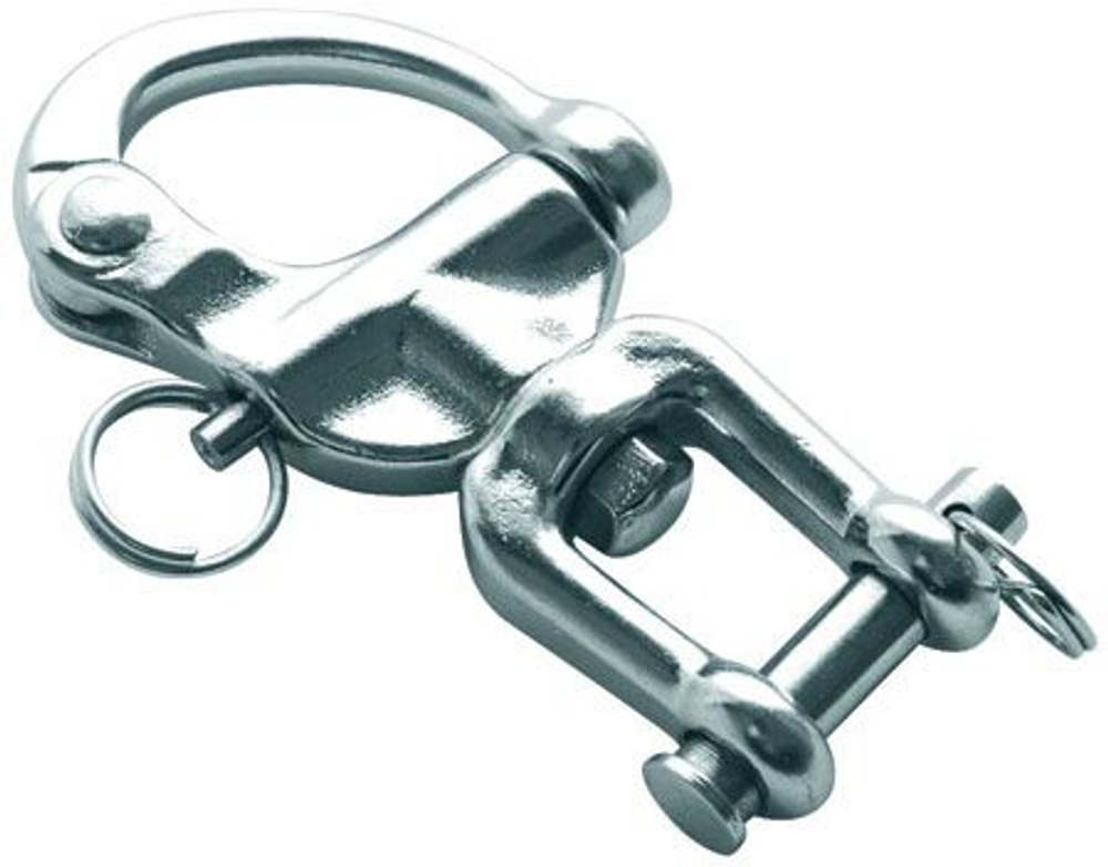 Карабин фаловый со скобой, 70 мм (10247977).