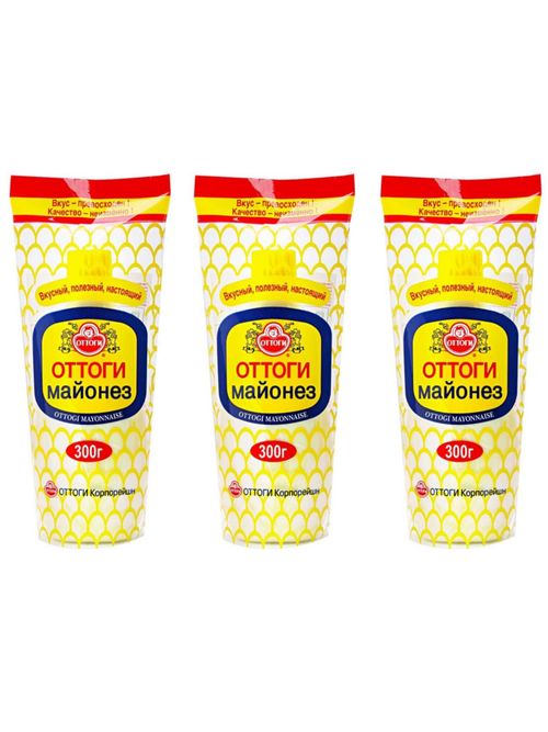Майонез Ottogi Mayonnaise Оттоги 300 г, 3 шт