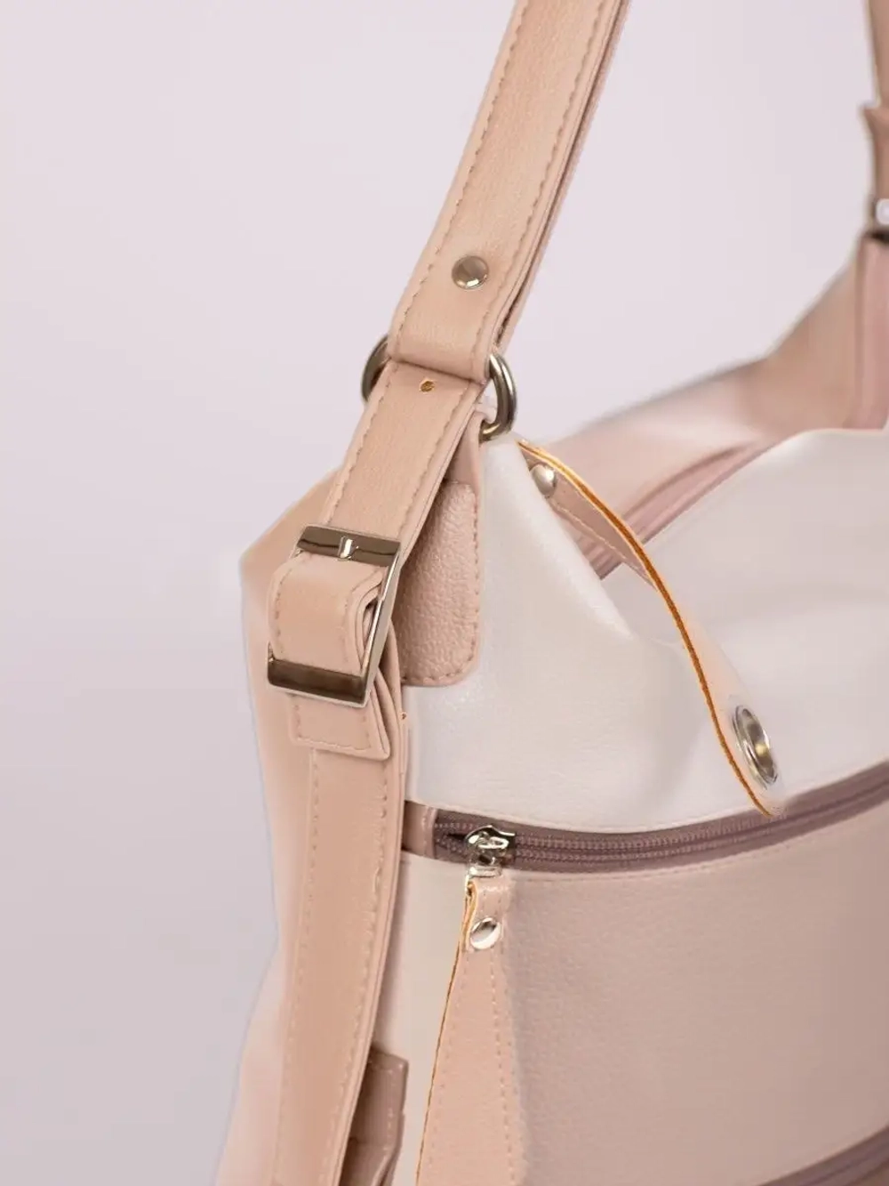 Сумка рюкзак через плечо большая шоппер