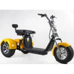 Электроскутер WS-Pro Трицикл Citycoco 2000W, 60В 20Ah Trike Черный