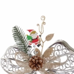 Украшение новогоднее «Лесная сказка» 28*21 см, Серебро