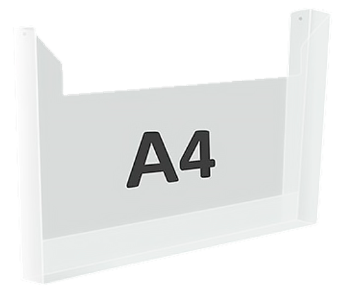 Карман А4 объемный горизонтальный под большую пачку журналов