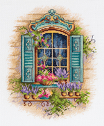Набор для вышивания "PANNA"DE-7433 "Окно с цветами"