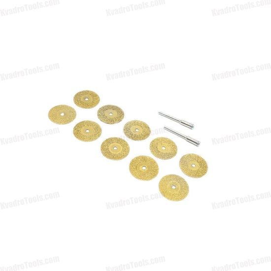 Набор дисков для гравера 16 мм с титановым напылением