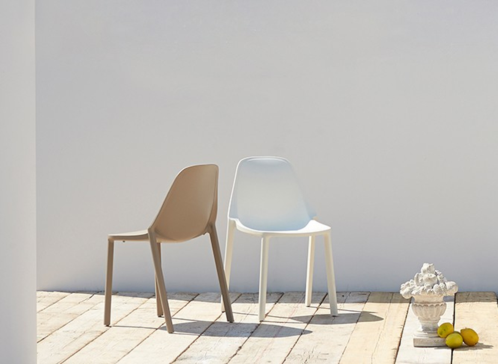 Стул пластиковый Scab Design Piu, лен