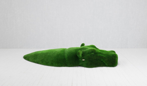 Топиари Бегемот средний на воде