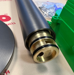 Смеситель напольный для ванны с душем Timo Saona 2310/18Y-CR черное золото