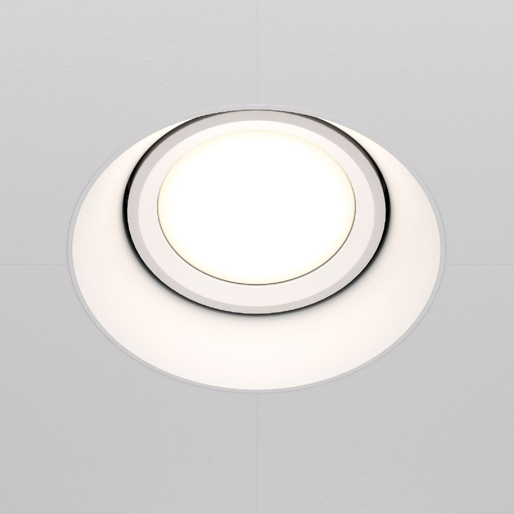 Встраиваемый светильник Maytoni Dot DL042-01-RD-W