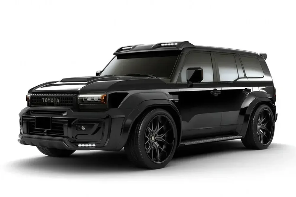 Широкий обвес AIMGAIN MUDRON GT-X | GT для Toyota Land Cruiser Prado 250 LC250 Крузак Крузер бампер Капот Арки