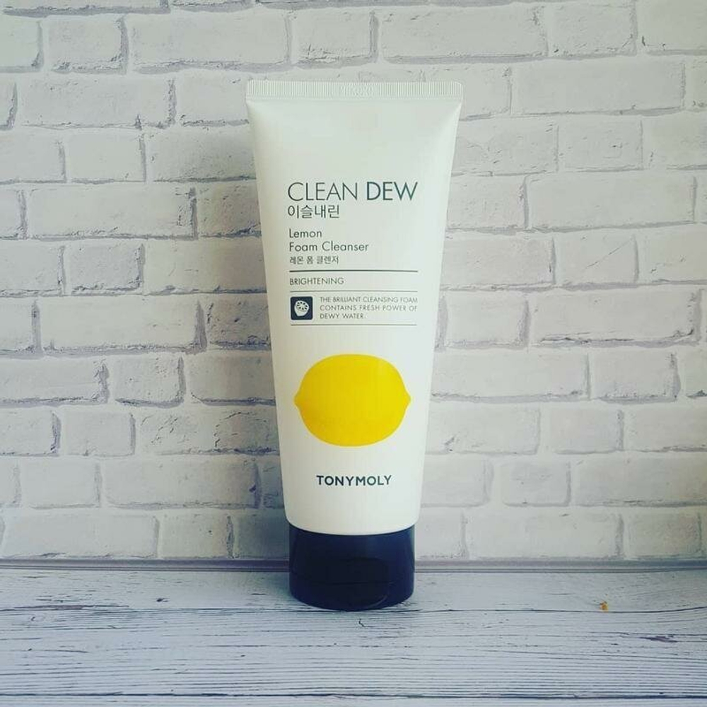 Пенка для лица Tony Moly Clean Dew Seed Foam Cleanser Lemon (Лимон) 180 мл.