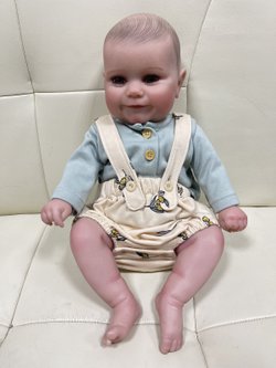 Уценка. Кукла Реборн мягконабивная 50см (FA-015B)