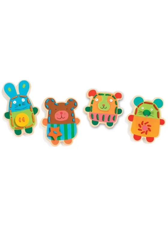 Шнуровка Зверюшки Djeco