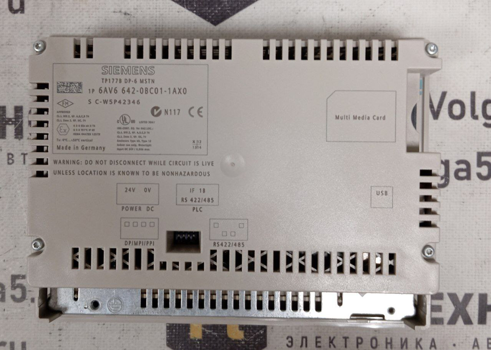 Панель Siemens хранение 6AV6642-0BC01-1AX1 с хранения