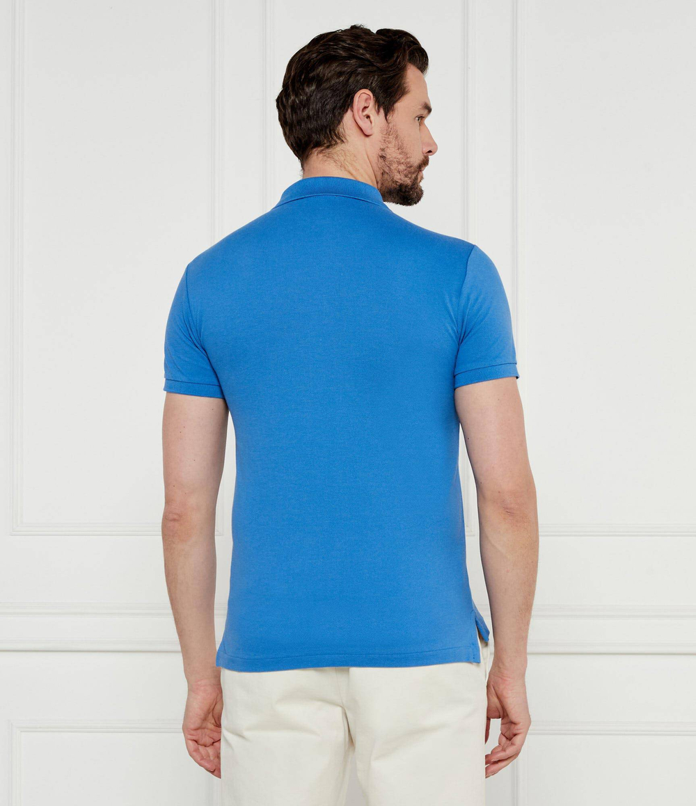 Поло Basic Mesh POLO RALPH LAUREN - голубой(710536856)