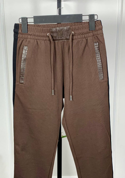 Спортивный костюм Loro Piana вставка из кожи крокодила