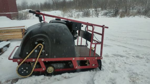 Мотобуксировщик MOTODOG 500 Mini 13 л.с.