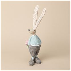 ФИГУРКА ДЕКОРАТИВНАЯ КРОЛИК 8.5X7X28 СМ