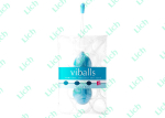 Голубые вагинальные шарики ViBalls, 3.7 см