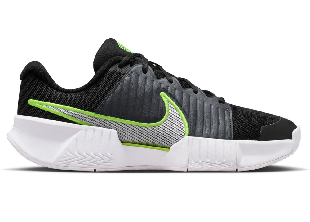 Мужские кроссовки теннисные Nike Zoom GP Challenge Pro - black/white/anthracite/volt