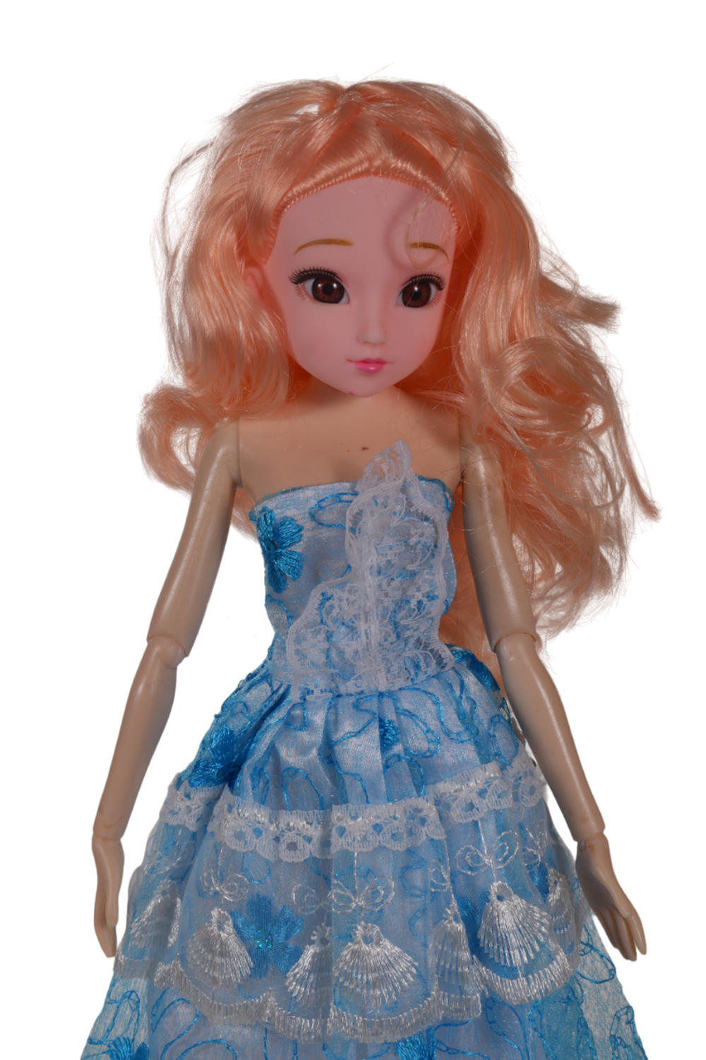 Кукла классическая на шарнирах 40см, пакет 3396-168