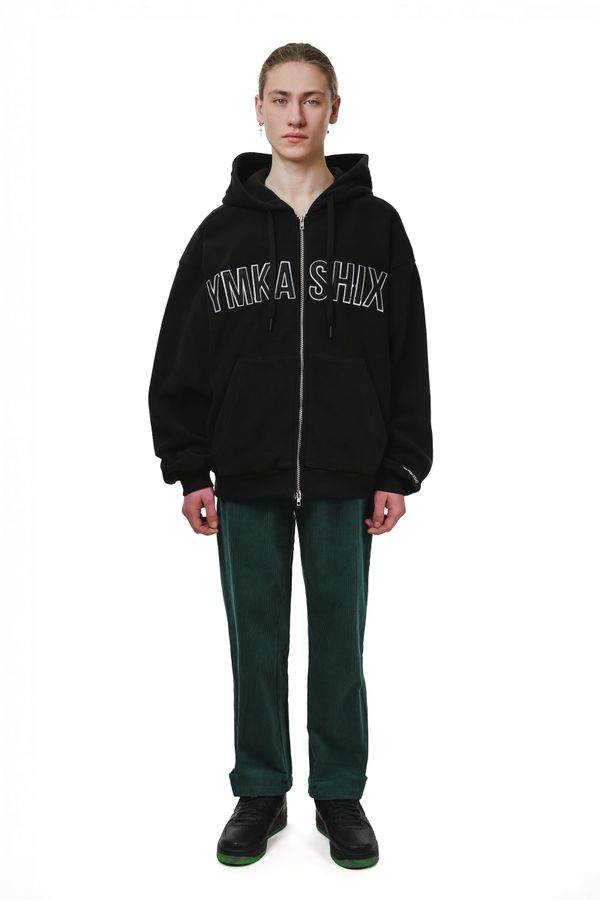 Худи Zip Original fleece черное - фото 4