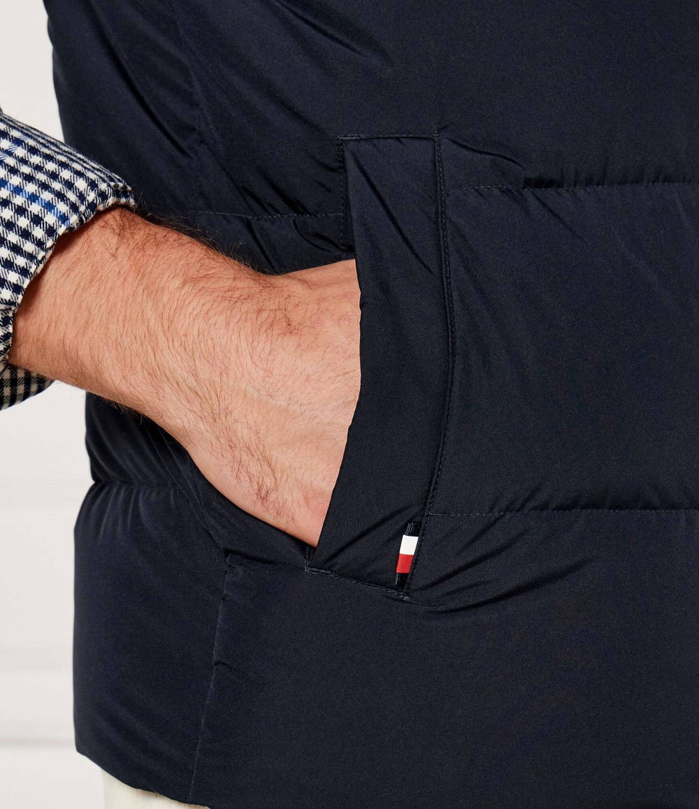 Пуховая безрукавка Tommy Hilfiger - темно-синий(MW0MW37254)