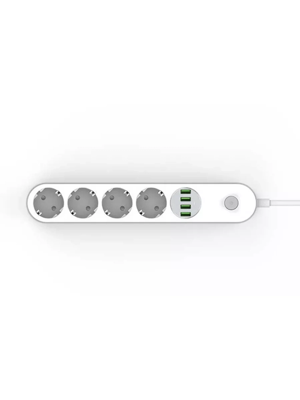 Сетевой фильтр с 4 USB 2 метра