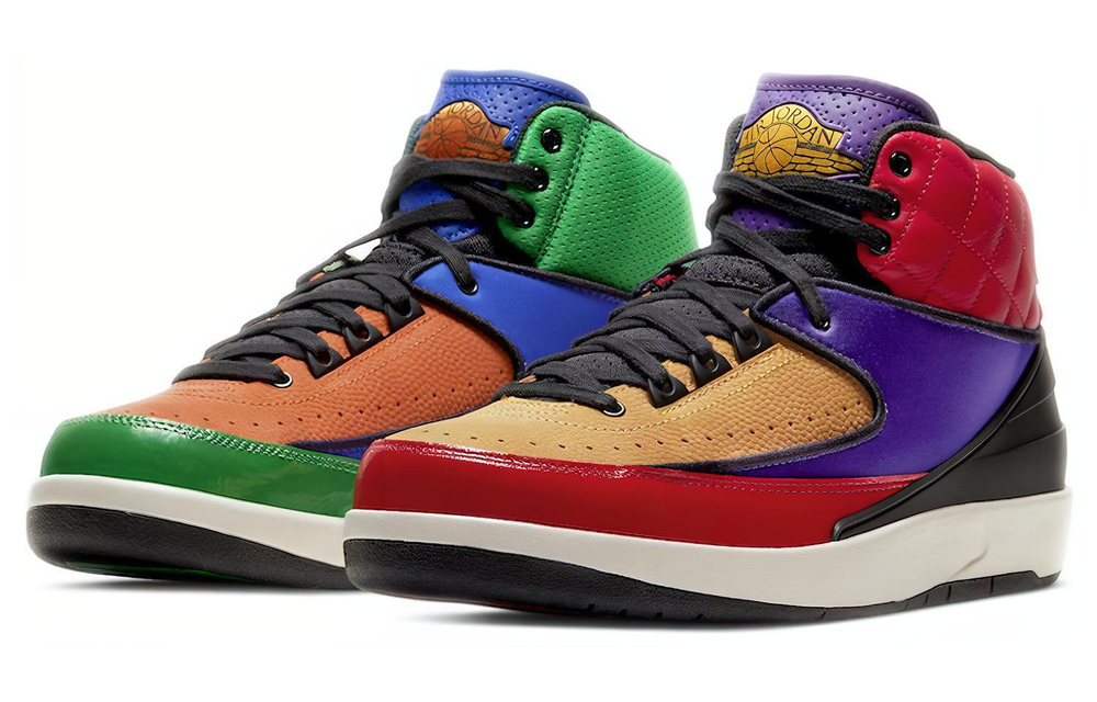 Кроссовки Jordan Air Jordan 2 Retro Multi Color (Женская размерная сетка)
