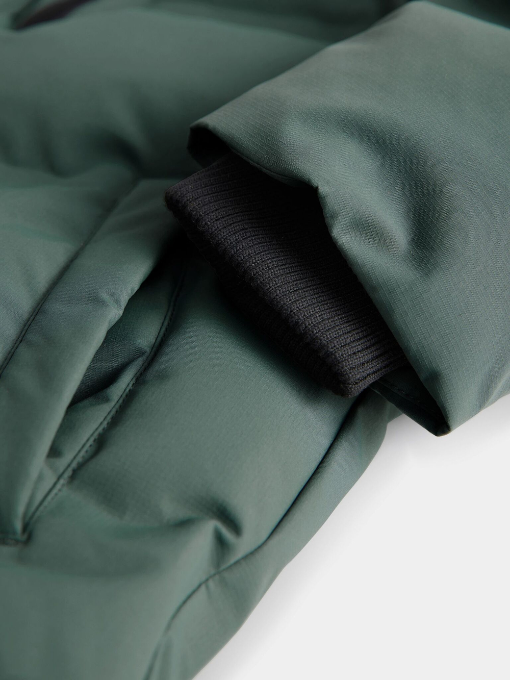 Куртка утепленная с капюшоном для мальчика Next Q51-584, Зеленый