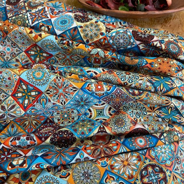 СОКРОВИЩА МАГРИБА , 100% хлопок Handmade Fabrics 7