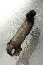 Насадка на пенис Toyfa XLover черная 19,5 см