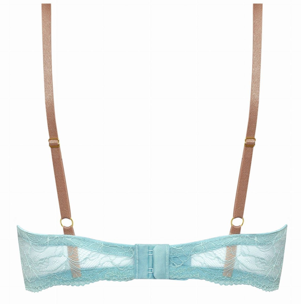 Пуш-ап бюстгальтер Heladia (Размер: 70C) (Цвет: аквамариновый)