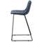 Полубарный стул Asco синий