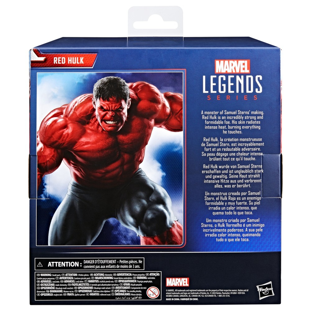 Hasbro Marvel Avengers - Фигурка Красный Халк 15 см Brave New World G0160