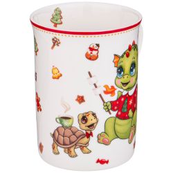 КРУЖКА LEFARD "С НОВЫМ ГОДОМ!" 300 МЛ (КОР=48ШТ.)