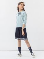 Джемпер голубой для девочки арт. AT824-1