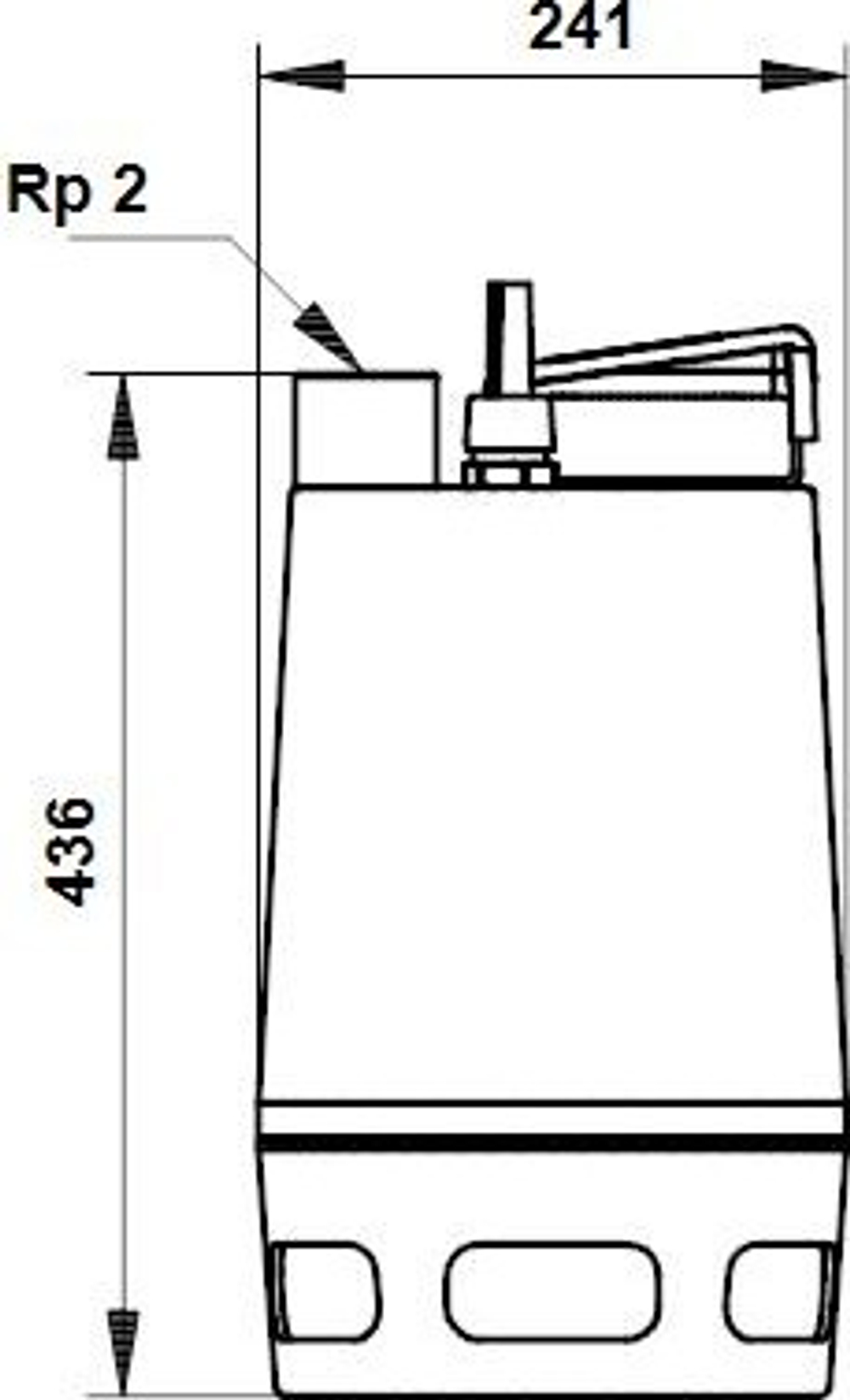 Насос дренажный GRUNDFOS UNILIFT AP 50.50.11.A3.V 96023878 НС-0026490