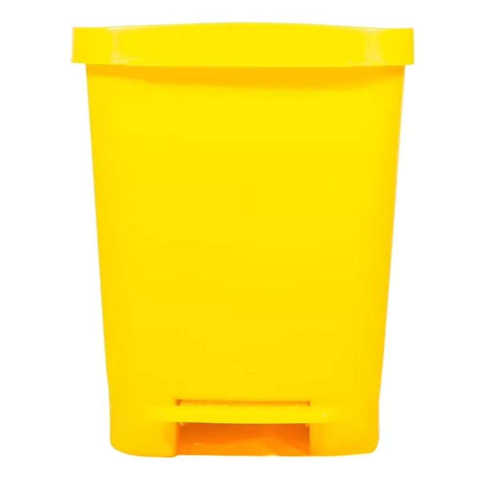 Бак для утилизации медицинских отходов Инновация класс Б 30 л с педалью желтый