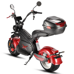 Электроскутер CityCoco WHITE SIBERIA BLACK SEA (RED) 5000W