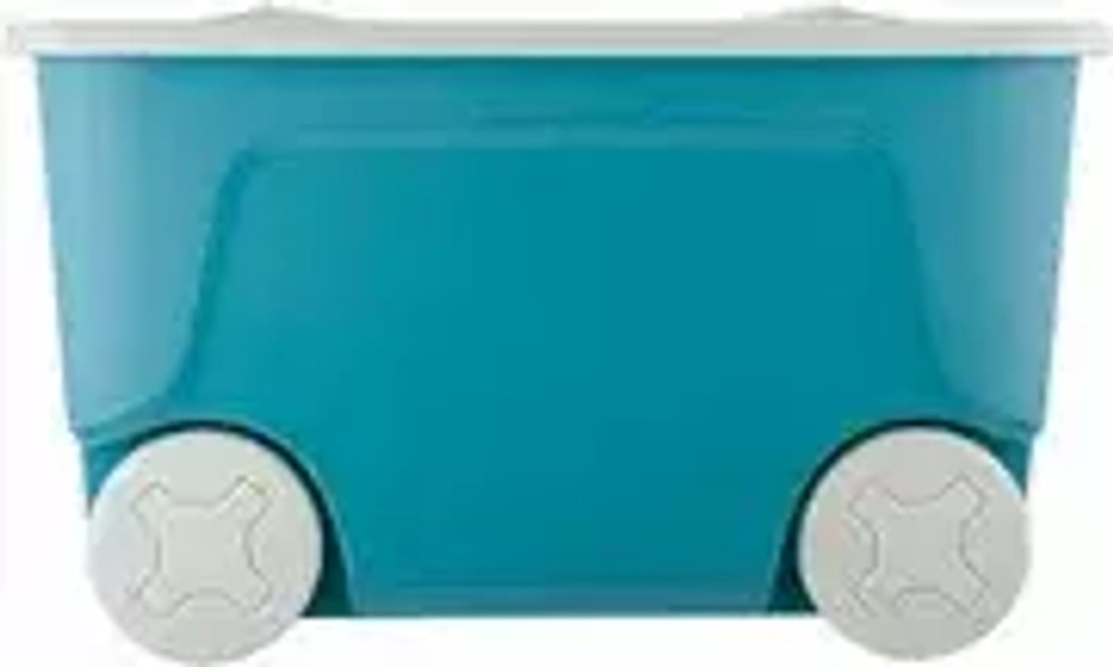 Ящик на колесах Lalababy Play with Me 50л синий колокольчик