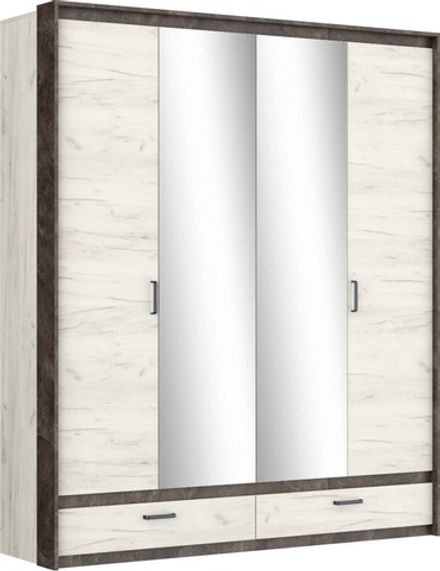 Прага Шкаф 4-х ств.