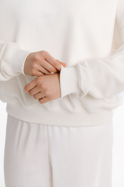 Толстовка Mazzika Unisex, цвет молочный